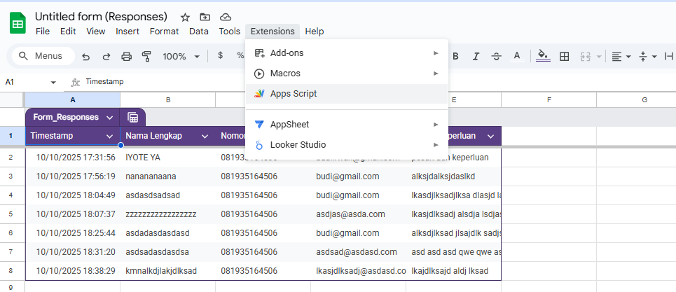 Google Apps Script