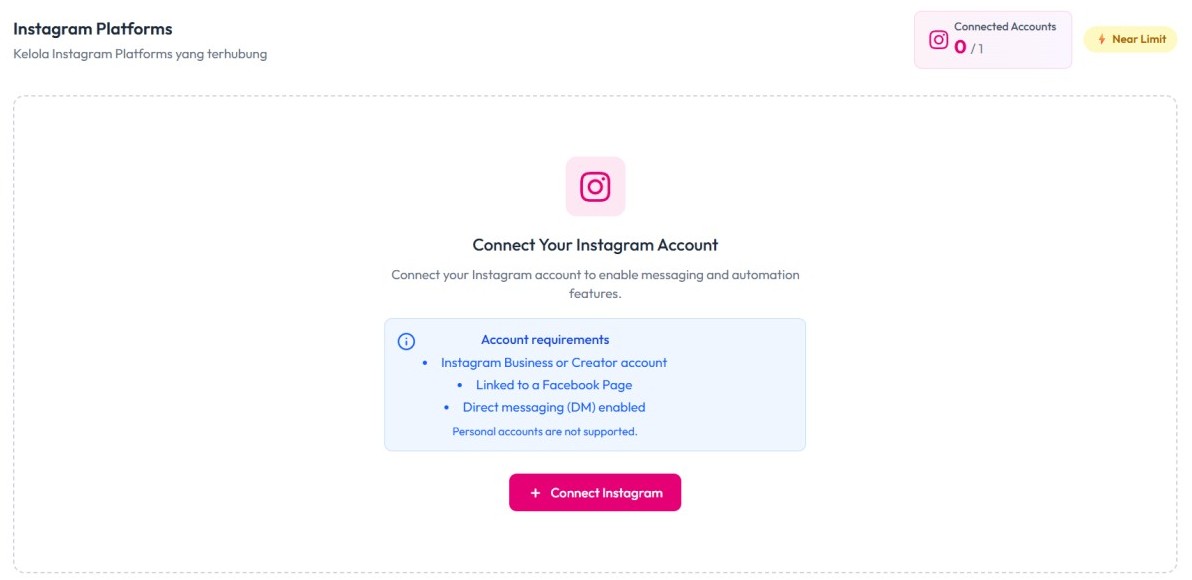 Connect Instagram