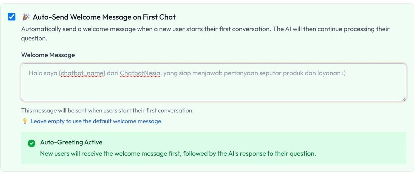 Atur Grouping Chat Label