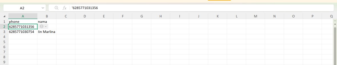 Edit file CSV